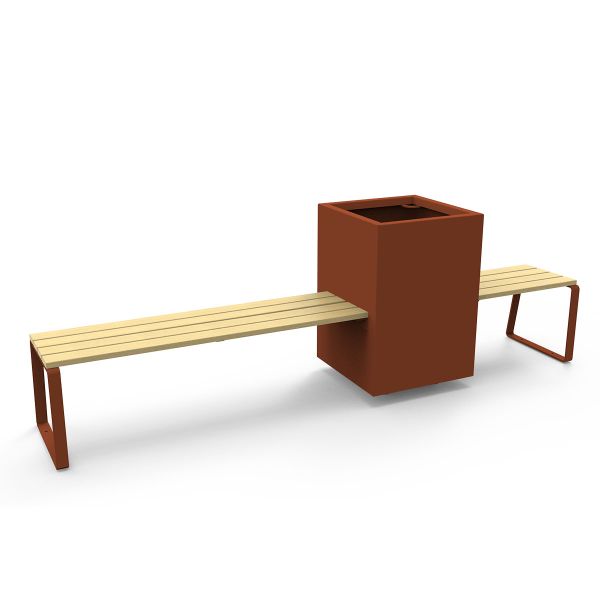 Ensemble banquette Feel et bac à fleurs – Image 7