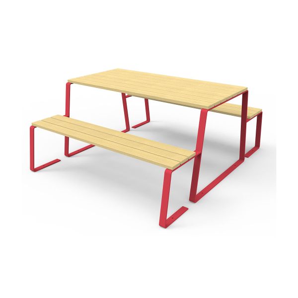 Ensemble pique-nique Feel 2 bancs – Image 5