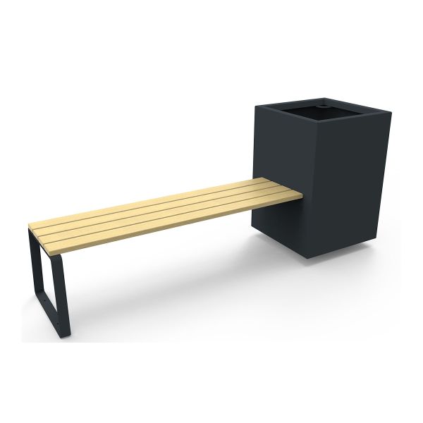 Ensemble banquette Feel et bac à fleurs – Image 2