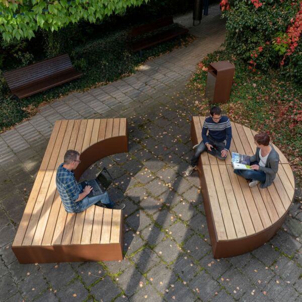 guyon mobilier urbain module assise banc ISOLA