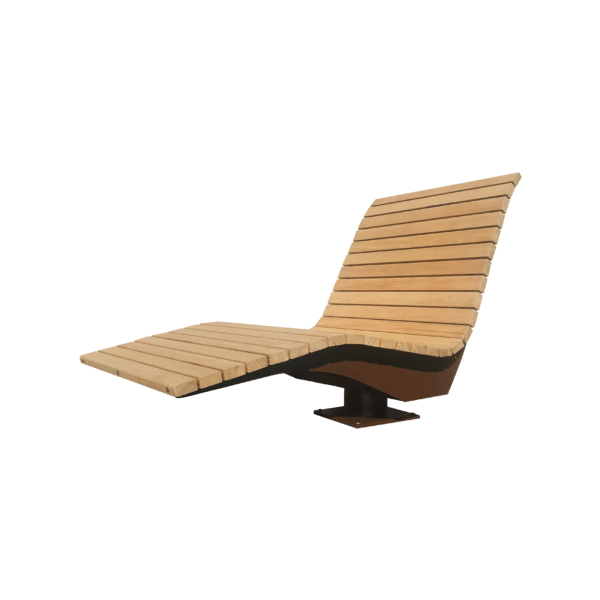 guyon mobilier urbain chaise longue panorama bois