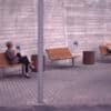 guyon mobilier urbain banc bois contour 2 places