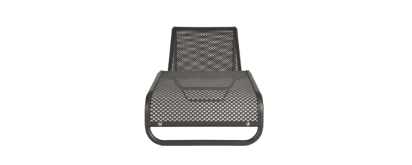 guyon mobilier urbain transat en metal deploye contour