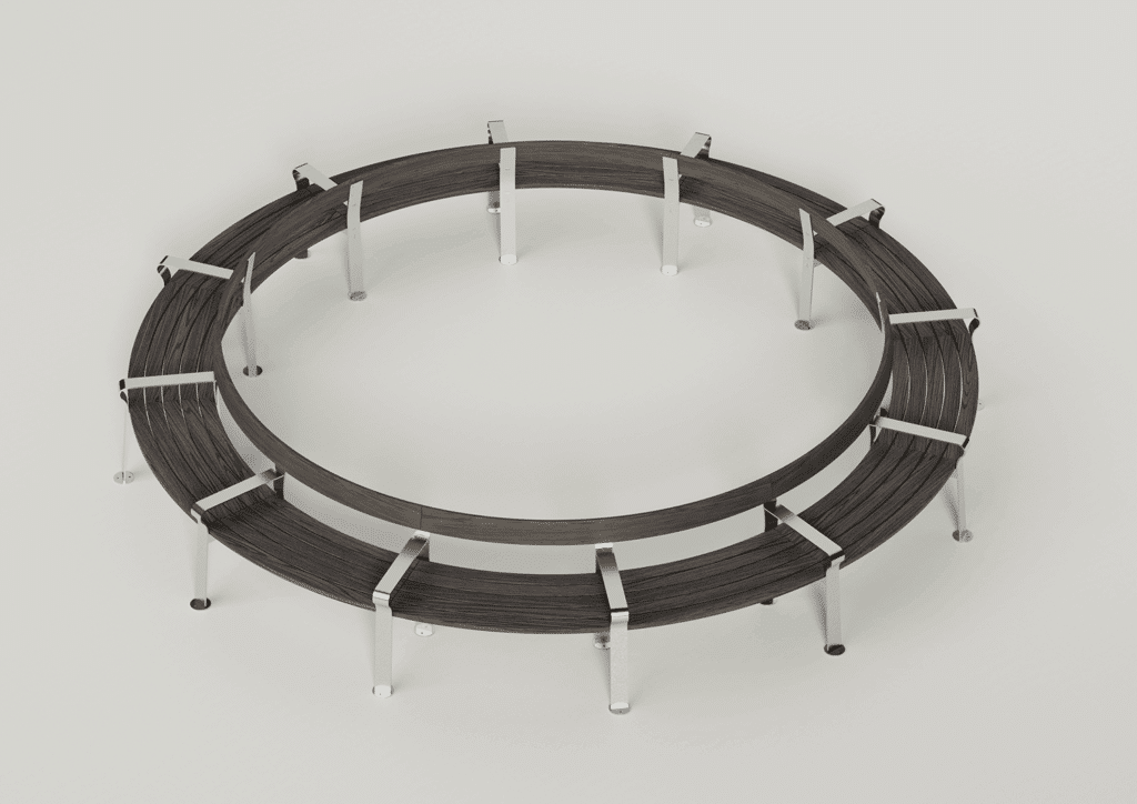 guyon mobilier urbain biennale du design saint etienne banc GIER